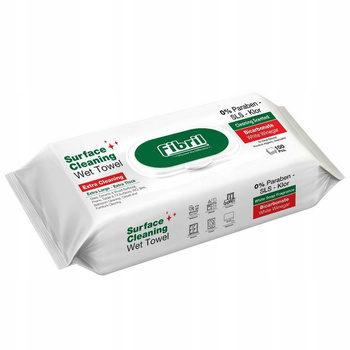 Fibril Nawilżane Ręczniki Do Czyszczenia Powierzchni Uniwersalne 100szt