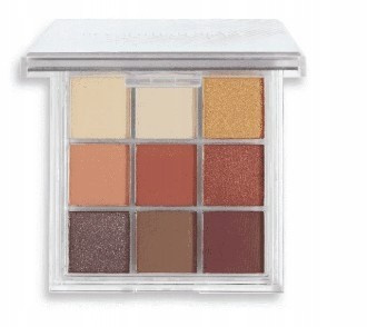 Makeup Revolution Paleta 9 Cieni Sunset Glow Brązy Wysoki Pigment