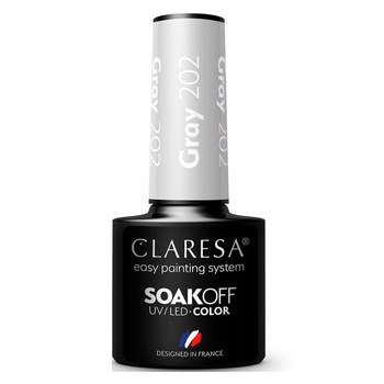 Claresa Lakier Hybrydowy Gray 202 5g