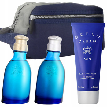 Giorgio Beverly Hills Ocean Dream Zestaw Prezentowy Męski EDT + AS + Żel