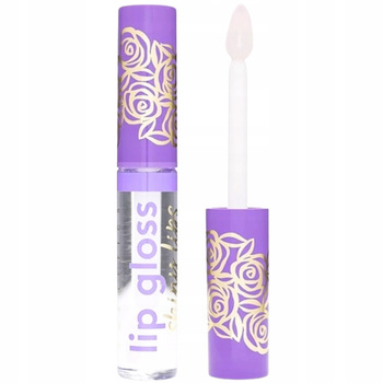 Ingrid Pure Quartz Shiny Lips Nawilżający Bezbarwny Błyszczyk Do Ust 01 8ml