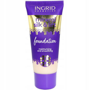 Ingrid Podkład Do Twarzy Mineralny Silk Lift 31 Złoty Beż Golden Beige 30ml