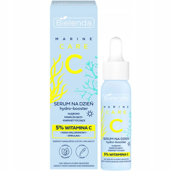 Bielenda Marine Care Serum Hydro Booster Głeboko Nawilża Energetyzuje 30ml