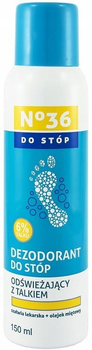 NO 36 Antyperspirant Dezodorant do Stóp z Talkiem