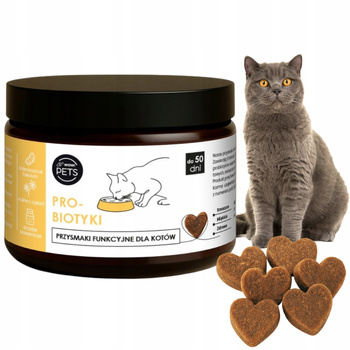 Wow Pets Przysmaki Dla Kota Suplement Probiotyki Wsparcie Żołądka 100g