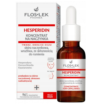 Floslek Hesperidin Koncentrat Kojące Serum Do Twarzy Cera Naczynkowa 30ml