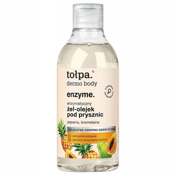Tołpa Dermo Body Enzyme. Łagodny Enzymatyczny Żel Olejek Pod Prysznic Ananas 300ml