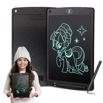 Tablet Graficzny Do Rysowania Tablica Notatnik Znikopis LCD 8,5 Cali Czarny
