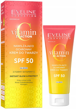 Eveline Vitamin C 3x Action Ochronny Krem SPF50