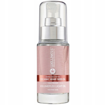 Wellness Hemp VolumePlex Lekki Nawilżający Olejek Do Włosów Cienkich 30ml