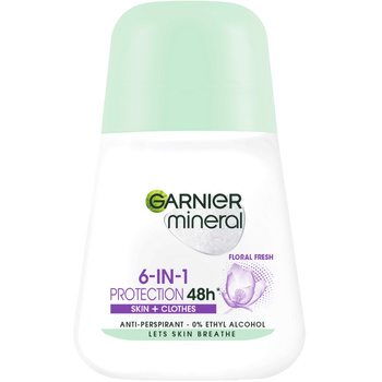 Garnier Antyperspirant Damski w Kulce 6in1 Protection 48h Floral Fresh 50ml