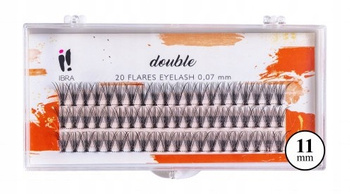 Ibra Double 20 Flares Kępki Rzęs 0.07 C 11 mm