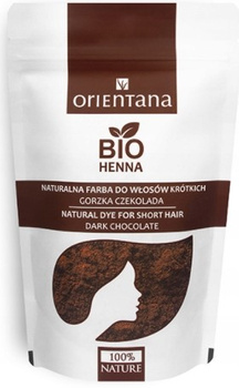 Orientana Bio Henna Odżywka Gorzka Czekolada 100g