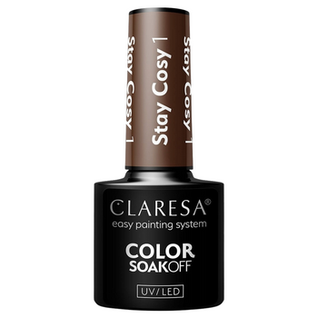 Claresa Lakier Hybrydowy Stay Cosy 01 5g