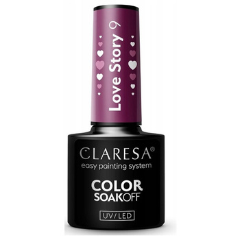 Claresa Lakier Hybrydowy Love Story 9 5g
