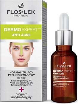 FlosLek Dermo Expert Peeling Kwasowy Normalizujący