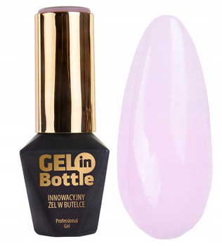 MollyLac Gel In Bottle Wielofunkcyjny Żel Do Przełużania Nadbudowy Icy Pink