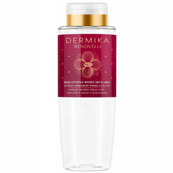 Dermika Renovelle Woda Micelarna Do Demakijażu Mycia Twarzy Oczu Ust 400ml