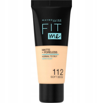 Maybelline Podkład Fit Me 112 Soft Beige