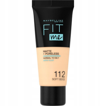Maybelline Podkład Fit Me 112 Soft Beige
