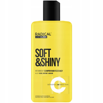 Radical Hair Clinic Soft Shiny Nabłyszczający Szampon Do Włosów 300ml