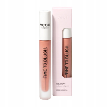 Veoli Botanica Time To Blush Kremowy Róż Do Policzków Matowy z Wit C 10ml