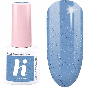 HI HYBRID Lakier Hybrydowy 270 Blue Poppy Seed