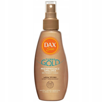 Dax Sun Turbo Gold Przyspieszacz Opalania Do Twarzy i Ciala Spray 200ml