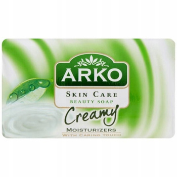 Arko Skin Care Kremowe Odżywcze Nawilżające Mydło w Kostce Do Rąk Ciała 90g