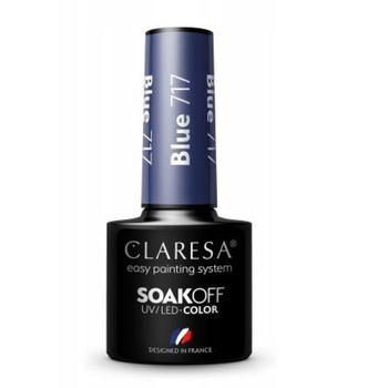 Claresa Lakier Hybrydowy Blue 717 5g
