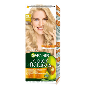 Garnier Color Naturals Farba Do Włosów 10 Bardzo Jasny Blond