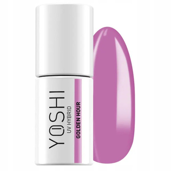 Yoshi Lakier Hybrydowy Pastel Paradise Pastelowy Golden Hour Różowy 828 6ml