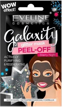 Eveline Galaxity Holographic Maska Black peel-off regenerująca
