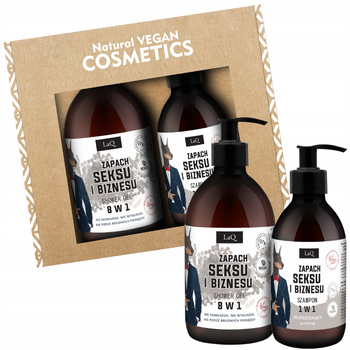 LaQ Zestaw Prezentowy Doberman Męski Żel Pod Prysznic Szampon Do Włosów