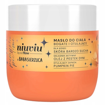 Niuviu x Babasierzuca Pumpkin Time Otulające Masło Do Ciała Dyniowe 200ml