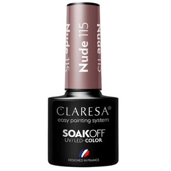 Claresa Lakier Hybrydowy Nude 115 5g