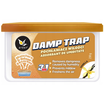 Ardor Damp Trap 3w1 Pochłaniacz Wilgoci Osuszacz Powietrza Wanilia 230g