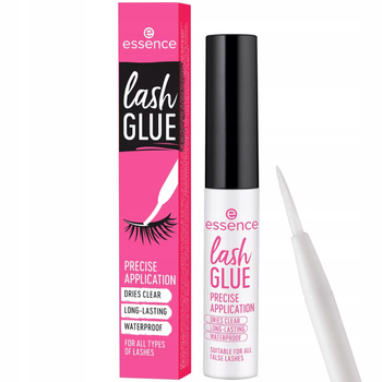 Essence Mocny Wodoodporny Klej Do Rzęs Kępek w Pędzelku Transparentny 4,7g