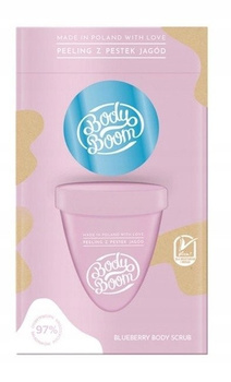 Body Boom Wegański Peeling Do Ciała z Pestek Jagód 100g