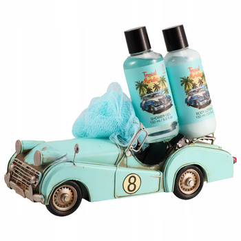 Aurora Zestaw Prezentowy 2 Kosmetyków Do Ciała + Niebieski Retro Kabriolet
