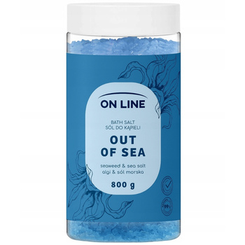 On Line Relaksująca Pielęgnująca Sól Morska Do Kąpieli Algi Out Of Sea 800g