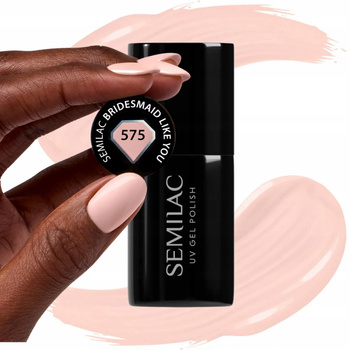 Semilac Lakier Hybrydowy Do Paznokci Bridesmaid Like You 575 Jasny Beż 7ml