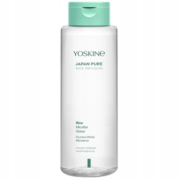 Yoskine Japan Pure Rice Infusion Płyn Micelarny Do Twarzy Woda Ryżowa 400ml
