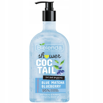 Bielenda Shower Coctail Energetyzujący Żel Pod Prysznic Blue Matcha 400ml