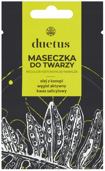 Duetus Maseczka z Glinką Oczyszczająca 10ml