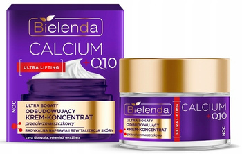 Bielenda Calcium Q10 Ultra Lifting Bogaty Odbudowujący Krem Koncentrat Noc