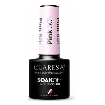 Claresa Lakier Hybrydowy Pink 501 5g