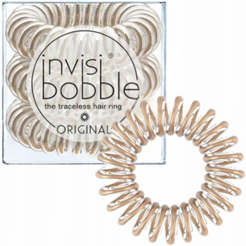 Invisibobble Gumki Do Włosów Sprężynki Bronze Me Pretty Zestaw 3 sztuki