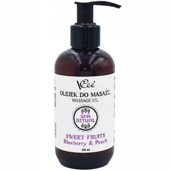 VCee Spa Ritual Olejek Do Masażu Ciała Sweet Fruit Jagoda Brzoskwinia 200ml