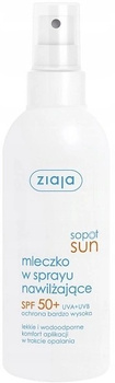 Ziaja Sport Sun Mleczko Nawilżające Spray SPF50